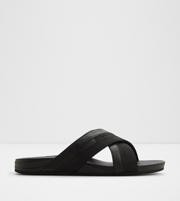 Aldo Sandals - Black Casual Sandals