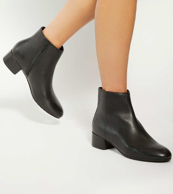 ديون لندن  أبوات - أسود Ankle length Boots