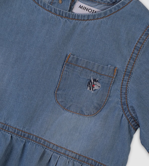 مينوتي  - أزرق فساتين