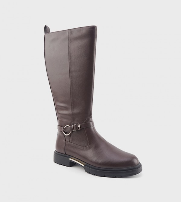 Nine West  Shoes - Brown Mid Calf Boots