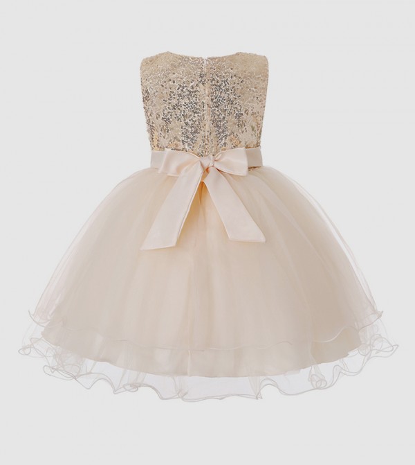 Ddaniela  Party Dress - Cream Party Dress