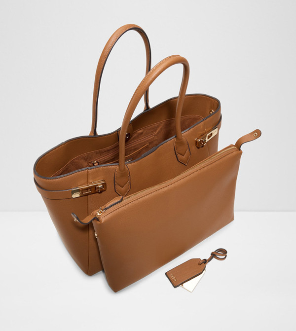 Aldo  Tote Bags - Brown Tote Bags