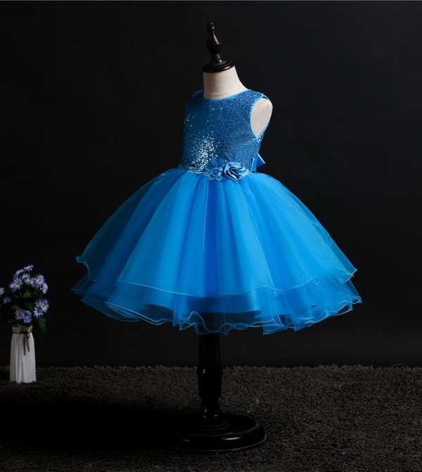 Ddaniela  Party Dress - Blue Party Dress