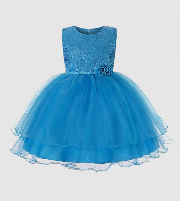 Ddaniela  Party Dress - Blue Party Dress