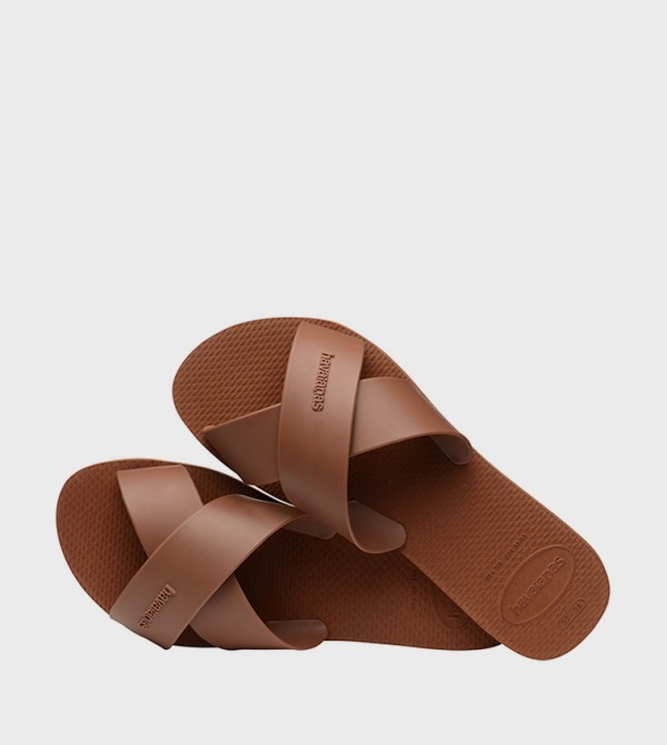 Havaianas  - Brown Slides