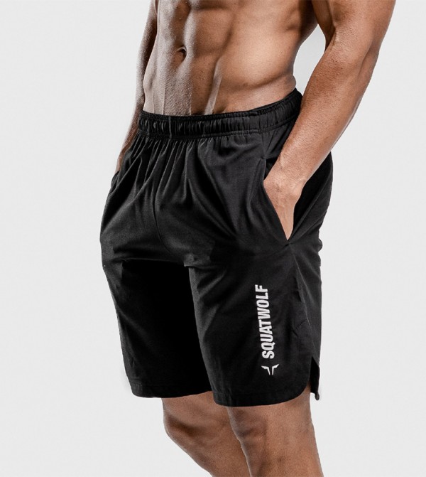 SQUATWOLF SQUATWOLF - Black Shorts