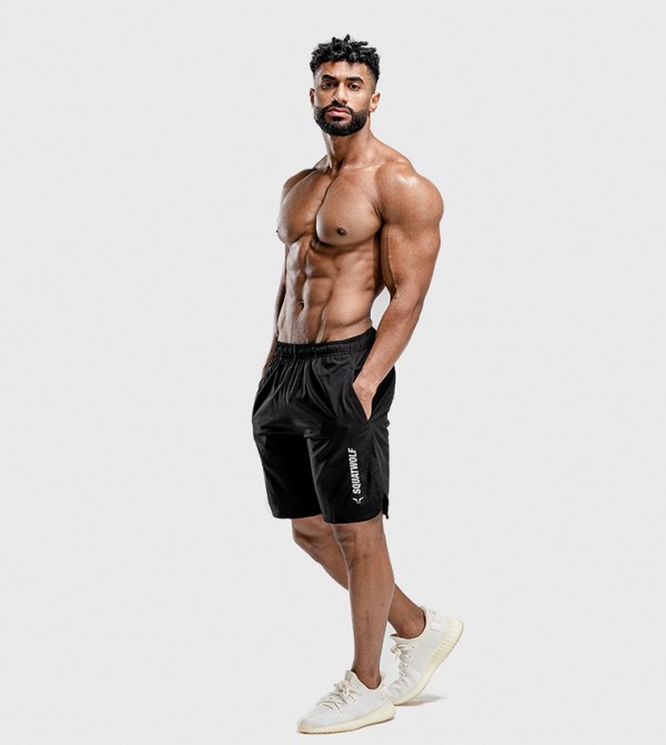 SQUATWOLF SQUATWOLF - Black Shorts