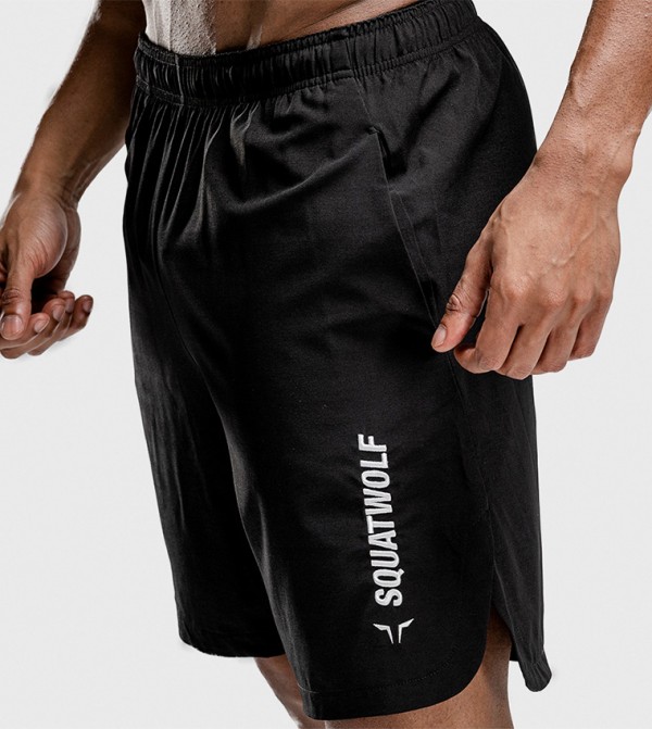 SQUATWOLF SQUATWOLF - Black Shorts