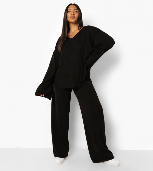 boohoo  - Black Nightsuits/Pyjama Set