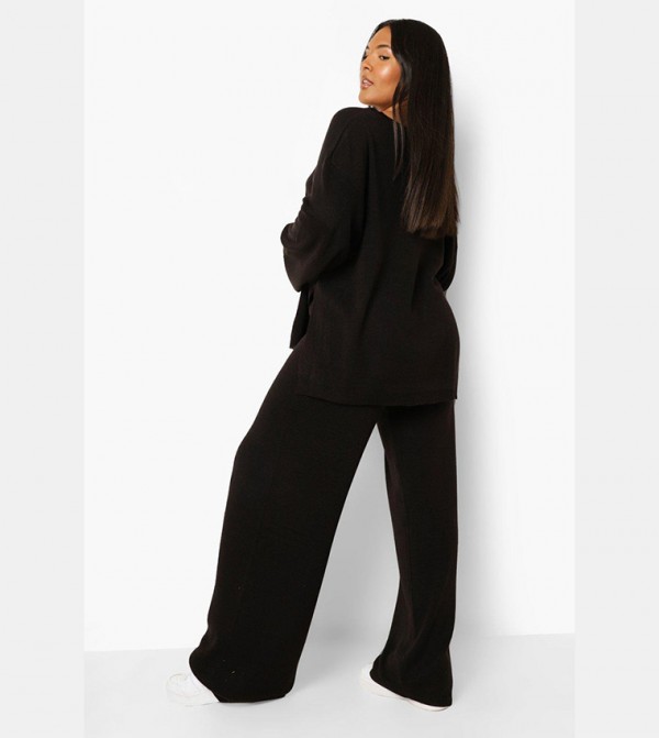 boohoo  - Black Nightsuits/Pyjama Set