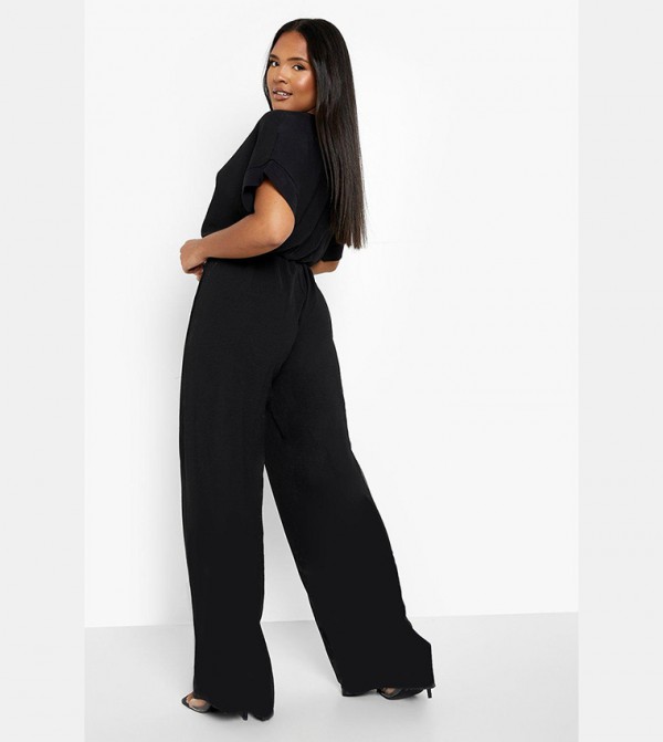 boohoo boohoo - Black Jumpsuits