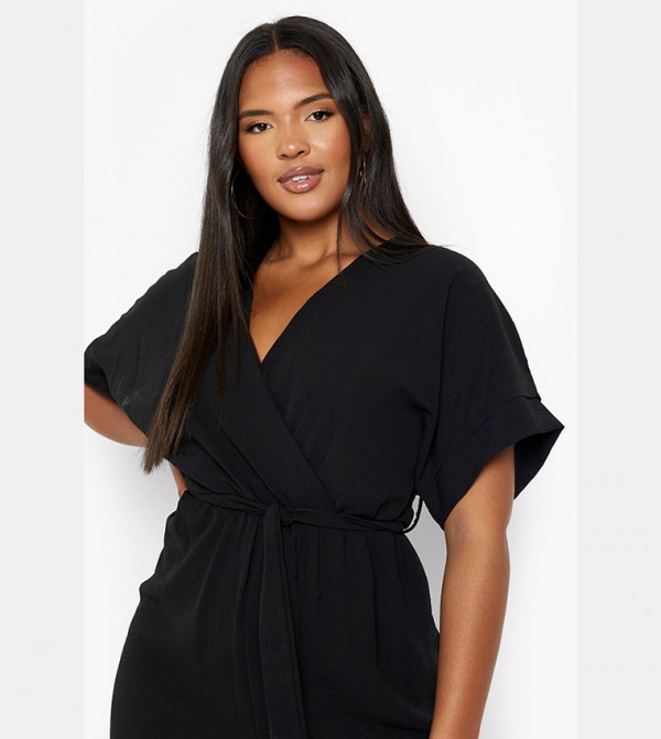 boohoo boohoo - Black Jumpsuits
