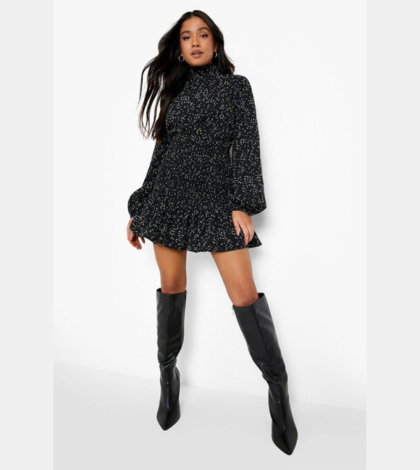 boohoo  Dresses - Black Casual Dresses