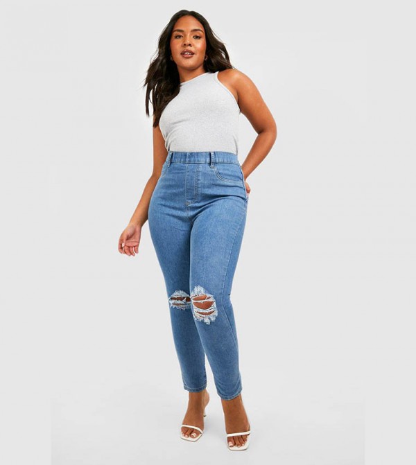 boohoo  Plus Size - Blue Jeans