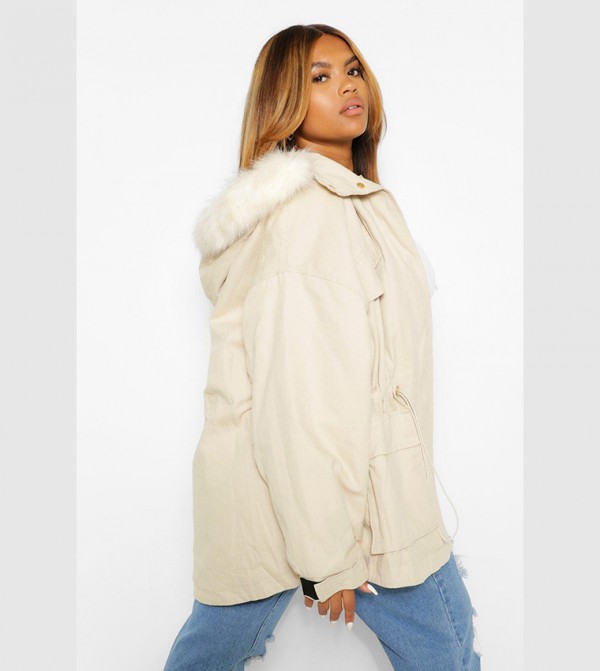 boohoo  - Black Parka Jackets