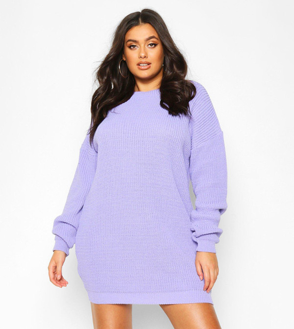 بوهو مقاس كبير - أسود فساتين