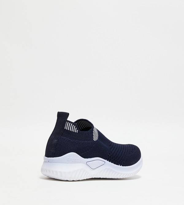 ZAHA ZAHA - Blue Casual Slip-On's