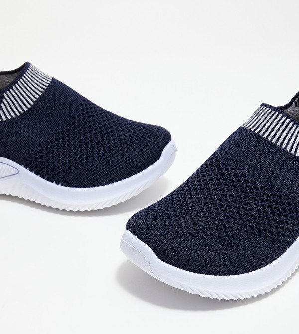 ZAHA ZAHA - Blue Casual Slip-On's