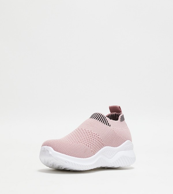 ZAHA  - Pink Casual Slip-On's
