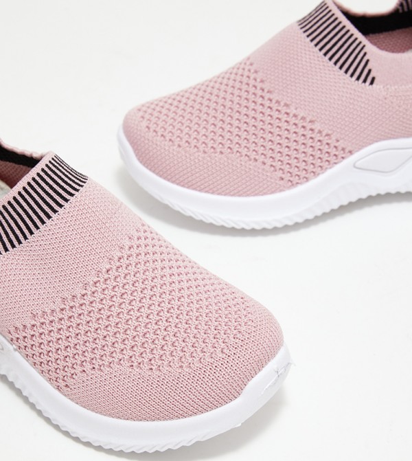ZAHA  - Pink Casual Slip-On's
