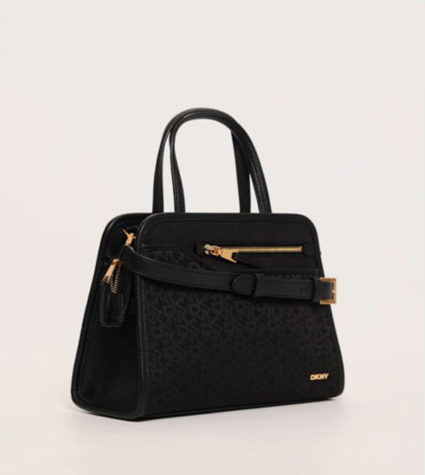 دكني دي كيه إن واي - أسود Satchel Bags
