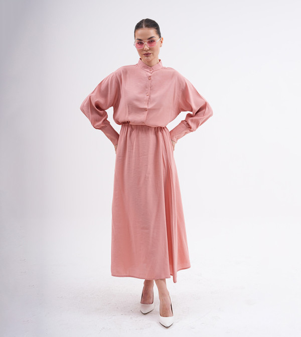 Marvella By Rasha  Co-Ord Set - Pink Co-Ord Set