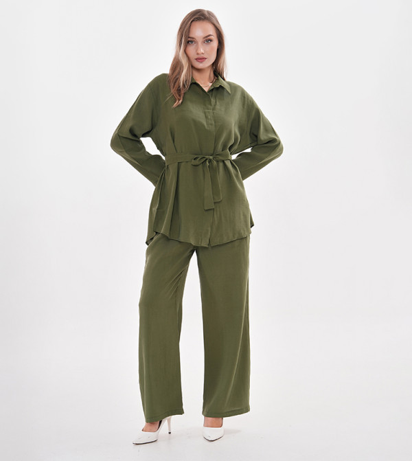 مارڤيلا من رشا أطقم ملابس - أخضر Co-Ord Set