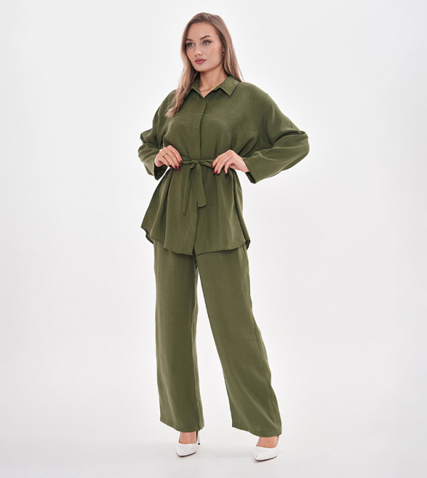 مارڤيلا من رشا أطقم ملابس - أخضر Co-Ord Set