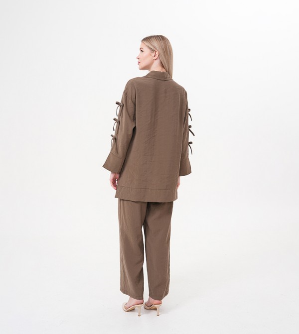 Marvella By Rasha  Clothing Sets - Bronze Co-Ord Set