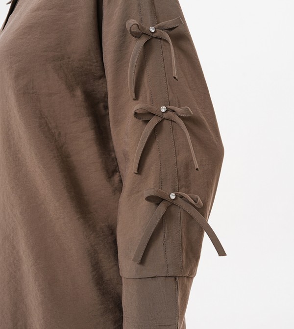 Marvella By Rasha  Clothing Sets - Bronze Co-Ord Set