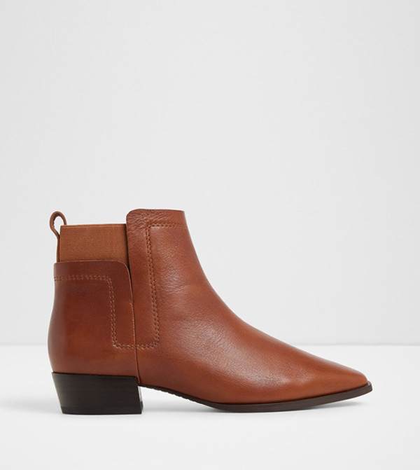 ألدو أبوات - بني Ankle length Boots