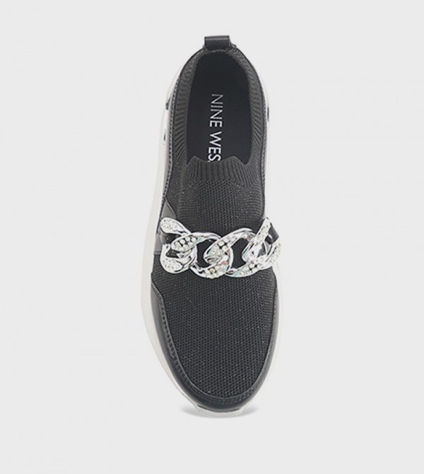 Nine West  Slip-Ons - Black Casual Slip-ons