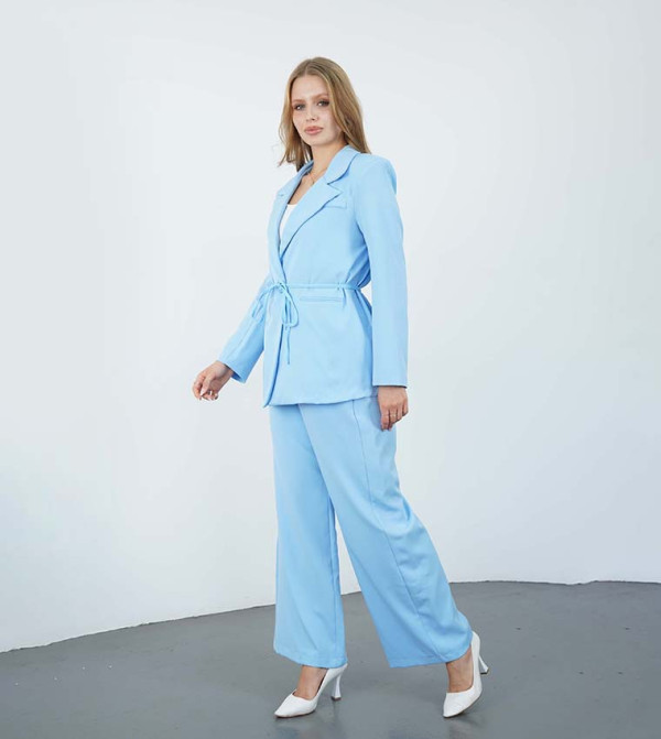 Marvella By Rasha  Co-Ord Set - Blue Co-Ord Set