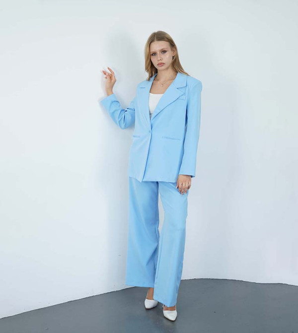 Marvella By Rasha  Co-Ord Set - Blue Co-Ord Set