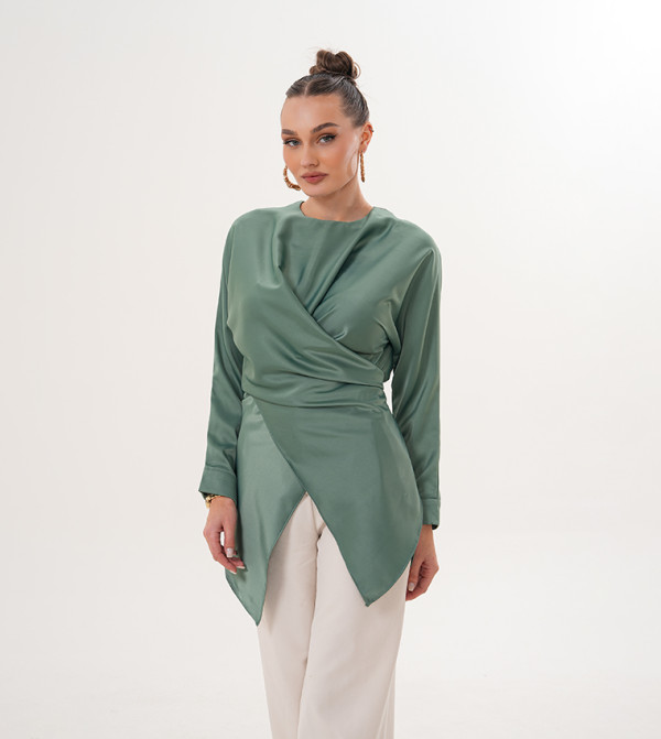 مارڤيلا من رشا أطقم ملابس - أخضر Co-Ord Set