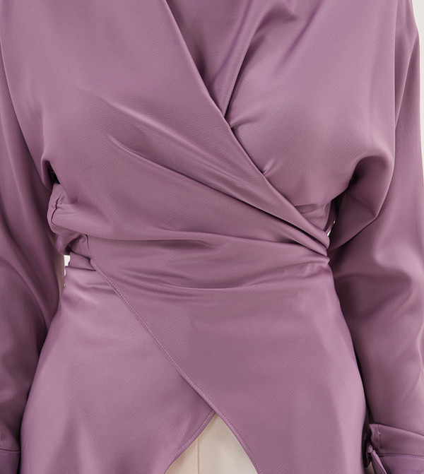 مارڤيلا من رشا أطقم ملابس - بنفسجي Co-Ord Set