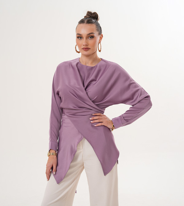 مارڤيلا من رشا أطقم ملابس - بنفسجي Co-Ord Set