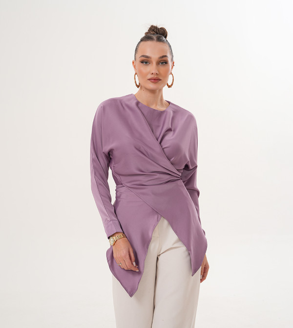 مارڤيلا من رشا أطقم ملابس - بنفسجي Co-Ord Set