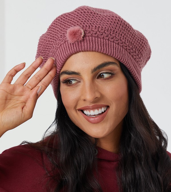 R&B  Caps & Hats - Pink Hats