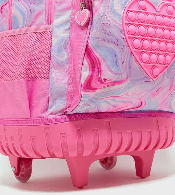 R&B  Trolley Backpack - Pink Trolley Backpack