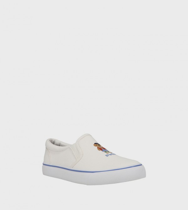 Polo Ralph Lauren  Casual Shoes - Beige Casual Slip-On's