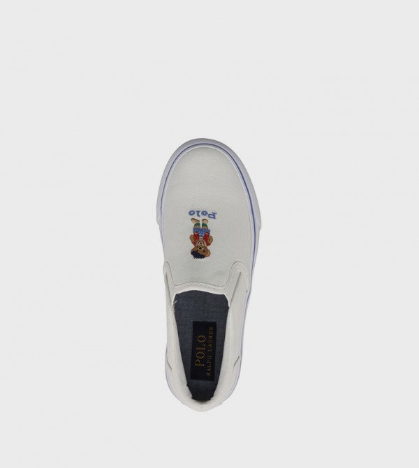 Polo Ralph Lauren  Casual Shoes - Beige Casual Slip-On's