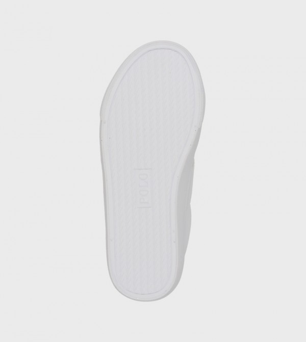 بولو رالف لورين بولو رالف لورين - أبيض أحذية برقبة منخفضة