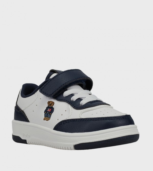 بولو رالف لورين بولو رالف لورين - أبيض أحذية برقبة منخفضة 