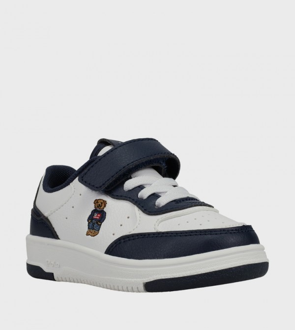 بولو رالف لورين بولو رالف لورين - أبيض أحذية برقبة منخفضة 