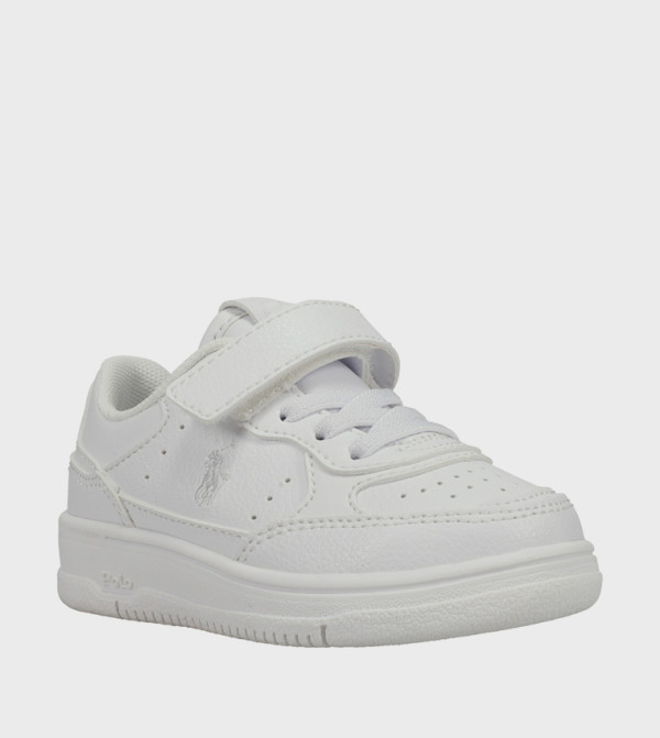 بولو رالف لورين بولو رالف لورين - أبيض أحذية برقبة منخفضة 