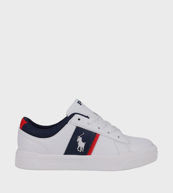 بولو رالف لورين  أحذية - أبيض أحذية برقبة منخفضة 