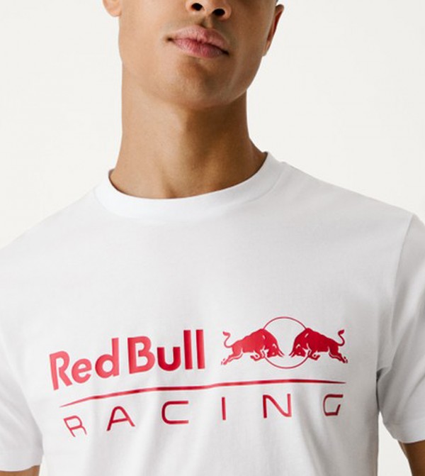 Red Bull Racing X Pepe Jeans Red Bull Racing X Pepe Jeans - White Round Neck T-Shirts