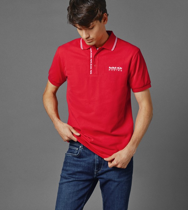 Red Bull Racing X Pepe Jeans Red Bull Racing X Pepe Jeans - Red Polo T-shirts