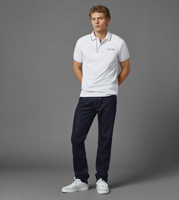 Red Bull Racing X Pepe Jeans Red Bull Racing X Pepe Jeans - White Polo T-shirts